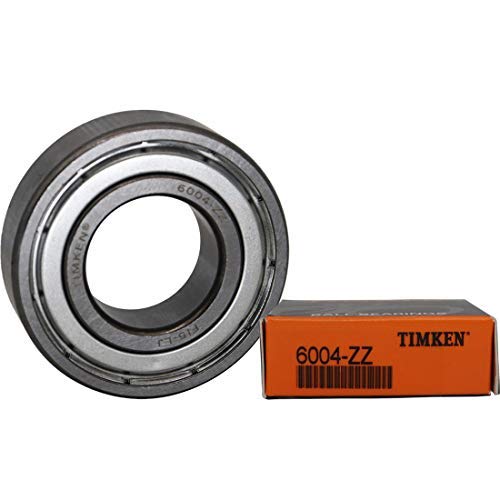 2PACK TIMKEN 6004-ZZ Double Metal Seal Bearings 20x42x12mm, Pre
